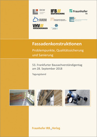 Vorderes Coverbild Fassadenkonstruktionen - Problempunkte, Qualitätssicherung und Sanierung
