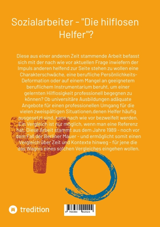 Rückseitencover Sozialarbeiter - "Die hilflosen Helfer"?