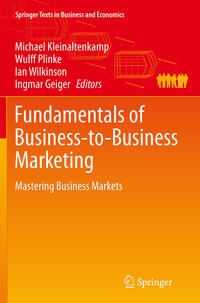 Vorderes Coverbild Fundamentals of Business-to-Business Marketing