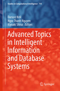 Vorderes Coverbild Advanced Topics in Intelligent Information and Database Systems