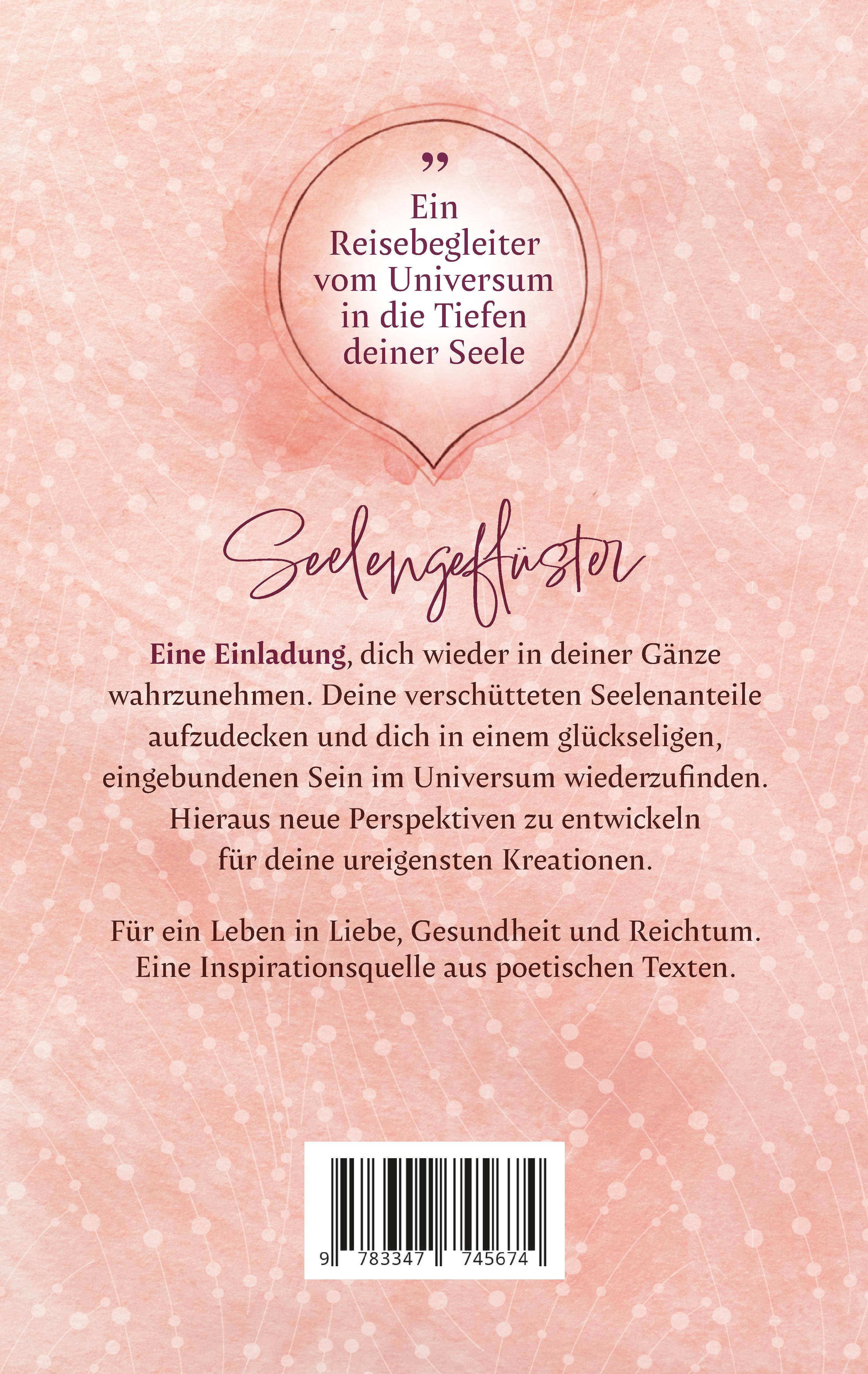 Rückseitencover Seelengeflüster - feine Verwebungen im göttlichen Netz