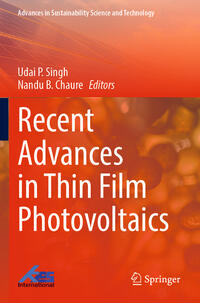 Vorderes Coverbild Recent Advances in Thin Film Photovoltaics