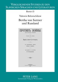 Vorderes Coverbild Bertha von Suttner und Russland