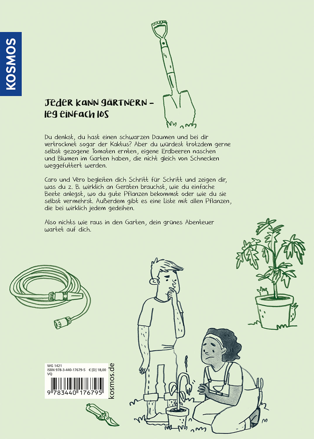 Rückseitencover Gärtnern für Ahnungslose