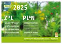 Vorderes Coverbild Umweltschutz. Nicht reden. Machen! (Wandkalender 2025 DIN A3 quer), CALVENDO Monatskalender