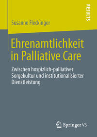 Vorderes Coverbild Ehrenamtlichkeit in Palliative Care