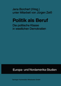 Vorderes Coverbild Politik als Beruf