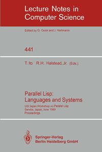 Vorderes Coverbild Parallel Lisp: Languages and Systems