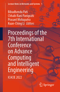 Vorderes Coverbild Proceedings of the 7th International Conference on Advance Computing and Intelligent Engineering