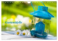 Vorderes Coverbild Gartenidylle (Wandkalender 2025 DIN A4 quer), CALVENDO Monatskalender