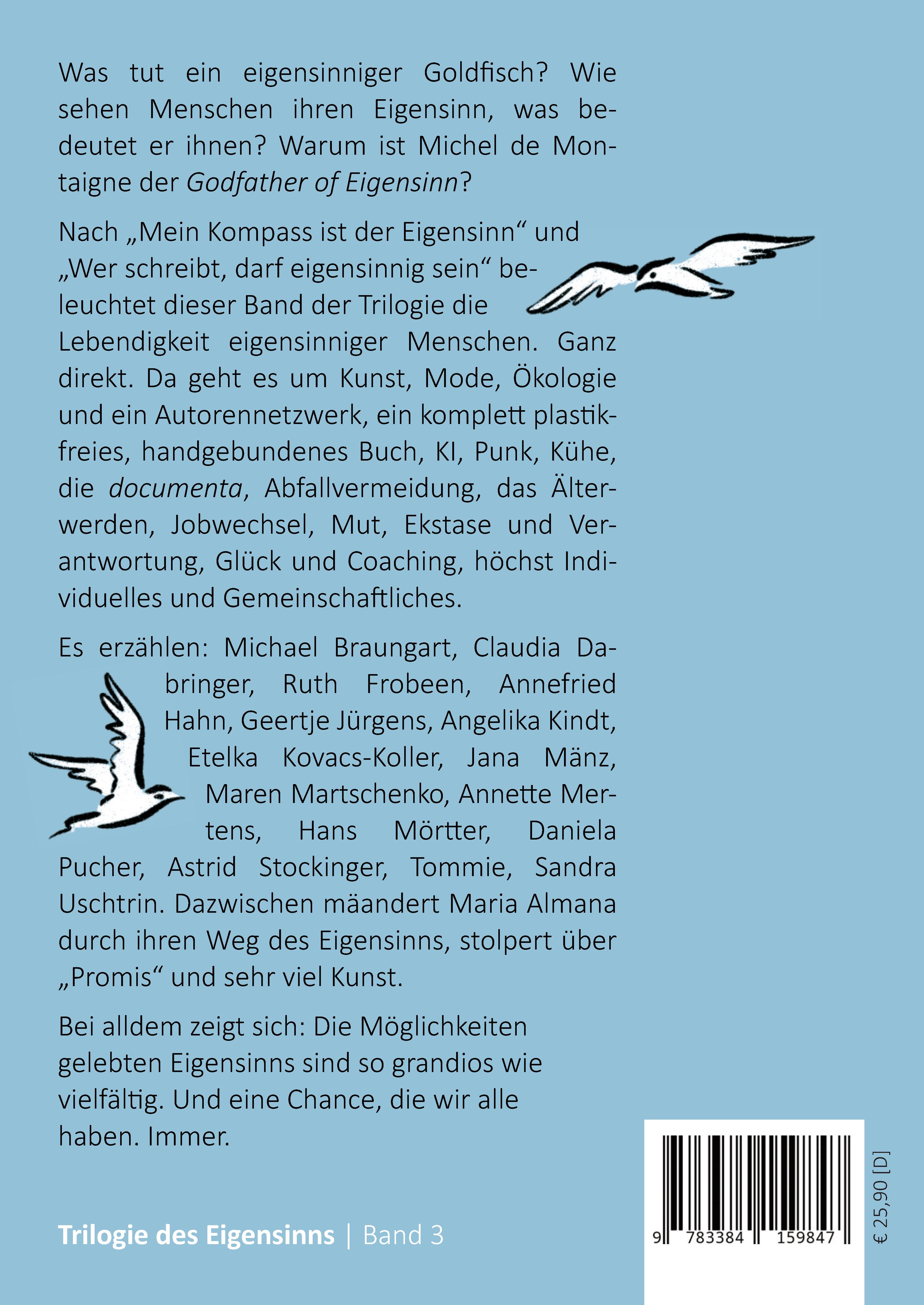 Rückseitencover Gelebter Eigensinn