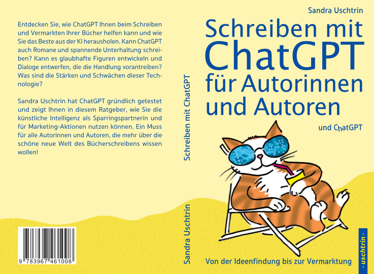 Gesamtes Coverbild Schreiben mit ChatGPT für Autorinnen und Autoren
