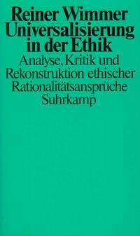 Vorderes Coverbild Universalisierung in der Ethik
