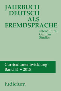Vorderes Coverbild Jahrbuch Deutsch als Fremdsprache