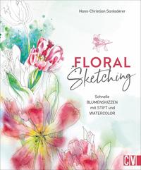 Vorderes Coverbild Floral Sketching