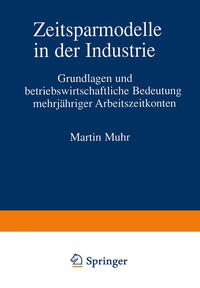 Vorderes Coverbild Zeitsparmodelle in der Industrie