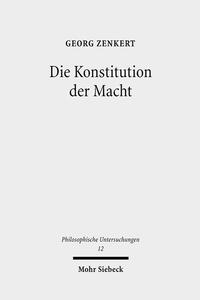 Vorderes Coverbild Die Konstitution der Macht