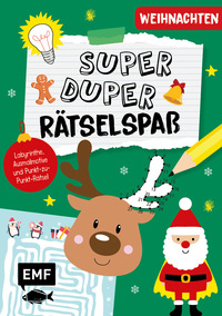 Vorderes Coverbild Super-duper-Rätselspaß – Weihnachten
