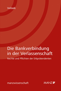 Vorderes Coverbild Die Bankverbindung in der Verlassenschaft