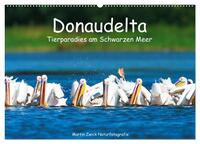Vorderes Coverbild Donaudelta - Tierparadies am Schwarzen Meer (Wandkalender 2025 DIN A2 quer), CALVENDO Monatskalender
