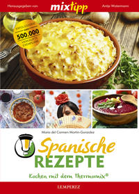 Vorderes Coverbild mixtipp Spanische Rezepte: Kochen mit dem Thermomix