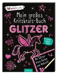 Vorderes Coverbild Mein großes Kritzkratz-Buch Glitzer