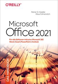 Vorderes Coverbild Microsoft Office 2021 – Das Handbuch