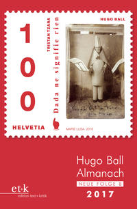 Vorderes Coverbild Hugo Ball Almanach. Neue Folge 8