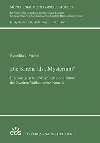 Vorderes Coverbild Die Kirche als "Mysterium"