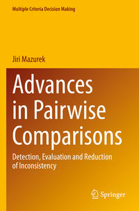 Vorderes Coverbild Advances in Pairwise Comparisons