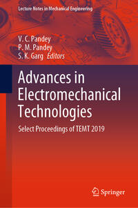 Vorderes Coverbild Advances in Electromechanical Technologies