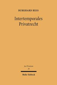 Vorderes Coverbild Intertemporales Privatrecht