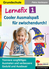 Vorderes Coverbild Lernefix / Band 1: Cooler Ausmalspaß für zwischendurch!