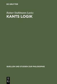 Vorderes Coverbild Kants Logik