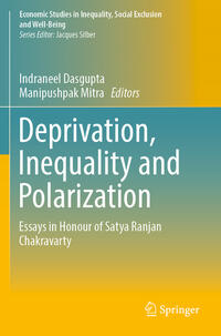 Vorderes Coverbild Deprivation, Inequality and Polarization