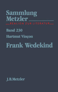 Vorderes Coverbild Frank Wedekind