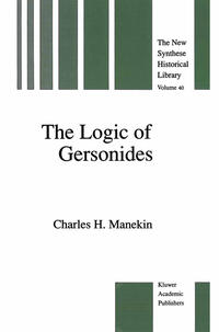 Vorderes Coverbild The Logic of Gersonides