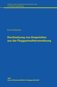 Vorderes Coverbild Durchsetzung von Ansprüchen aus der Fluggastrechteverordnung