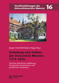 Vorderes Coverbild Gründung und Aufbau der Universität Münster, 1773–1818