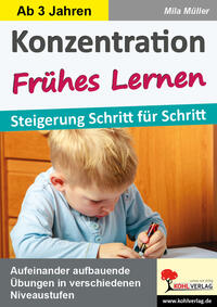 Vorderes Coverbild Konzentration FRÜHES LERNEN