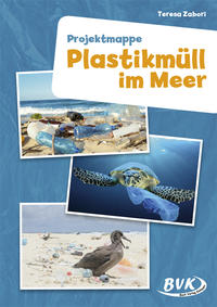 Vorderes Coverbild Projektmappe Plastikmüll im Meer