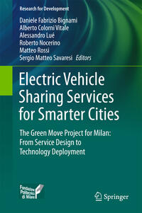 Vorderes Coverbild Electric Vehicle Sharing Services for Smarter Cities