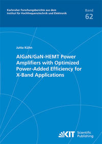 Vorderes Coverbild AlGaN/GaN-HEMT power amplifiers with optimized power-added efficiency for X-band applications