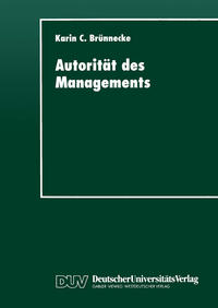 Vorderes Coverbild Autorität des Managements