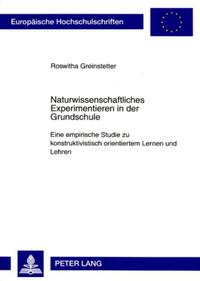 Vorderes Coverbild Naturwissenschaftliches Experimentieren in der Grundschule