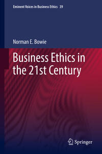 Vorderes Coverbild Business Ethics in the 21st Century