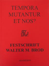 Vorderes Coverbild Tempora mutantur et nos?