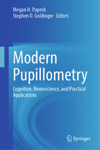 Vorderes Coverbild Modern Pupillometry