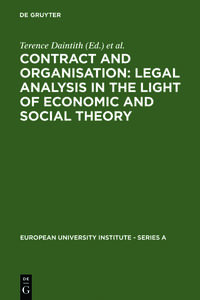 Vorderes Coverbild Contract and Organisation