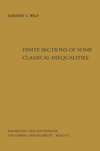 Vorderes Coverbild Finite Sections of Some Classical Inequalities